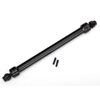 Traxxas  8555 Antriebswelle Center hi, 6061-T6 Alu schwarz montiert + KT