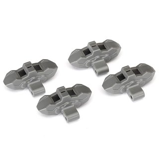 Traxxas  8567 Brems-Zangen, vo/hi grau (4)
