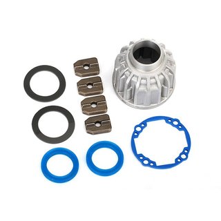 Traxxas  8581X Diff-Trger Alu vo/Center, Diff-Dichtungen + KT