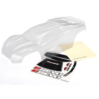 Traxxas  8611 Karo E-Revo unlackiert +Decal