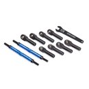 Traxxas  8638X Vorspur-Stangen E-Revo VXL Alu blau...
