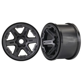 Traxxas  8671 Felge 3.8 schwarz (2) 17mm Aufnahme