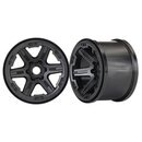 Traxxas  8671 Felge 3.8 schwarz (2) 17mm Aufnahme