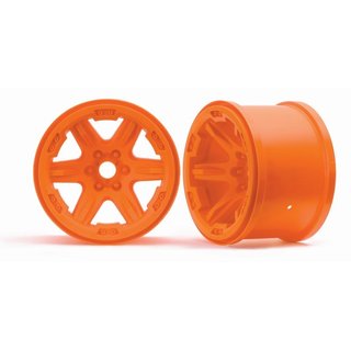 Traxxas  8671A Felge 3.8 orange (2) 17mm Aufnahme