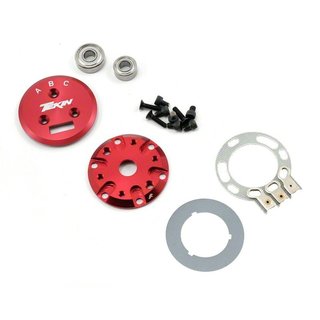 Tekin 2510 Pro4/Pro2 BL Fr Endbell / Rear Cap / Bearing Set/ Scrs, sol