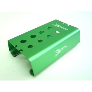 Xceed103091 Xceeded carstand 1/10 Off road alu. Green