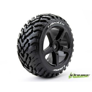 Louise 3252SB T-APOLLO Race-Compound soft  Speichen-Felge schwarz