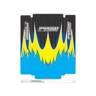 Mugen B0234-3 Startbox Dekor (hellblau/gelb) B2
