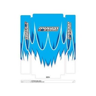 Mugen B0234-5 Startbox Dekor (weiss/hellblau) B2