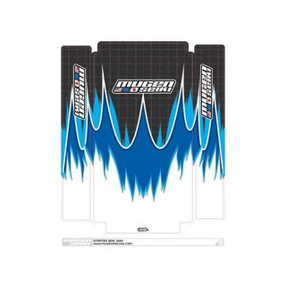 Mugen B0234-6 Startbox Dekor (weiss/blau) B2
