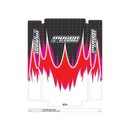 Mugen B0234-9 Startbox Dekor (weiss/rot) B2