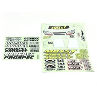 Mugen E0032 Dekorbogen MBX-5T PROSPEC