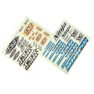 Mugen E0042 Dekorbogen MBX-5R