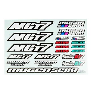 Mugen E1059 Dekorbogen MGT7 NITRO/ECO