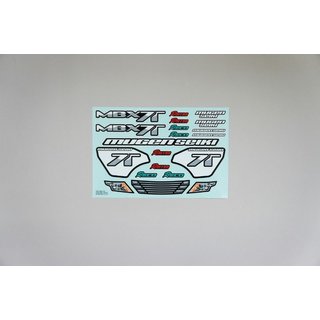Mugen E1065 Dekorbogen X7R NITRO & ECO Truggy