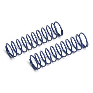 Team Associated Front Shock Springs, blue, 3.45 lb