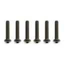 Team Associated 7633 Screws, 4-40 x 5/8 in BHCS