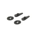 ProLine 1730-03 Tourenwagen Flgel Montage-Set, schwarz