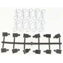 ProLine 6051-01  1:8 Karosseriesplinte 20 Stck