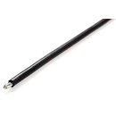 Siliconkabel 2,5mm� Au�en D3.9mm schwarz 1m