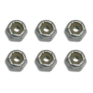 Team Associated 6242 Steel Locknuts, 4-40