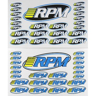 RPM 70005 Pro Logo Decal Sheets