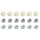Team Associated 6295 Nuts & Locknuts, 4-40