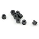 RPM 70802 Nylon Nuts 4-40 (Black)