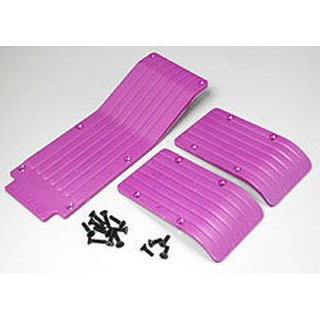 RPM 80118 T/E-Maxx Skid / Wear Plate Set (Ppl.)