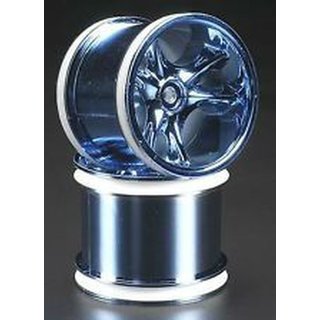 RPM 81745 Clawz Blue Chr. (6 Spk) Rear Trax. Elec.
