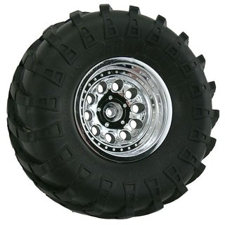 RPM 82233 Revolver Chrome Crawler Wheels - Wide