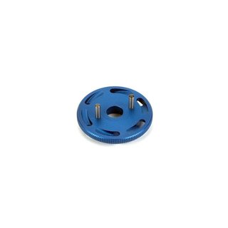 Robinson 8052 SLVR Vented Alu flywheel, blue