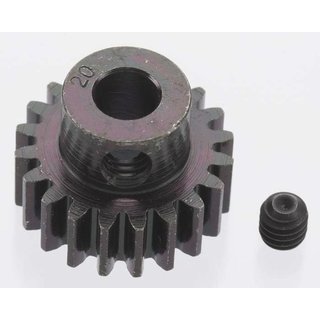 Robinson 8620 Extra Hart 20 tooth Blackened Stahl 32p Ritzel 5mm