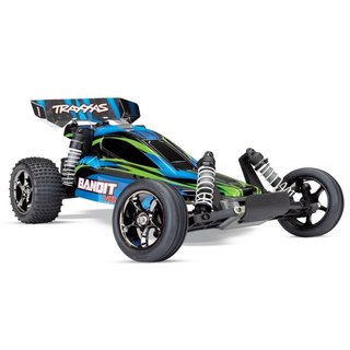 Traxxas  24076-4BLUE  Bandit  VXL blau BL 2.4GHz ohne Akku/Lader