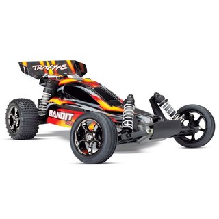 Traxxas  24076-4RED  Bandit  VXL rot BL 2.4GHz ohne Akku/Lader