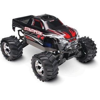 Traxxas 67054-1BLK Stampede 4x4 schwarz RTR +12V-Lader+Akku