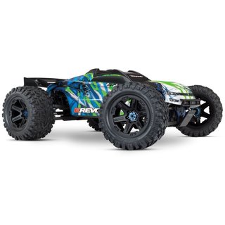 Traxxas  86086-4GRN  E-Revo BL 2.0 4x4 VXL grn RTR ohne Akku/Lader