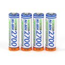 Panasonic NiMH 2700mAh Akku AA Mignon Blister (4Stk.)