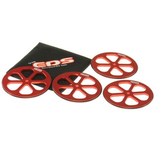 EDS-181012 Setup Rder Aluminium 1/10 (4 Stk.)