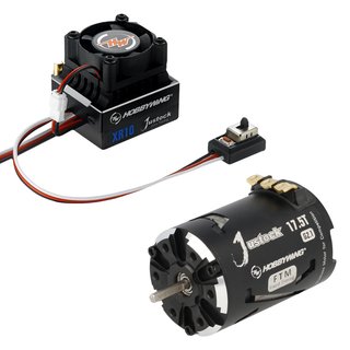 Hobbywing 38020241 Xerun Justock Combo G2.1 mit 17.5 Turn 2200kV fr 1:10 Stock