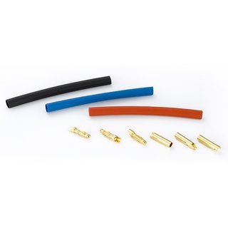 Hobbywing 86070010 Goldkontakt Stecker Set 4.0mm 3 Paare