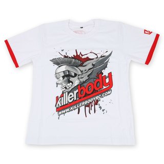 Killerbody 20001XL T-Shirt XL Wei (190g 100% Baumwolle)
