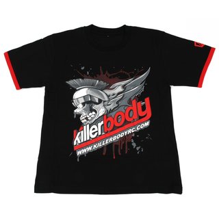 Killerbody 20003L T-Shirt Large Schwarz (190g 100% Baumwolle)