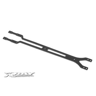 Xray 301195 T4 UPPER DECK 2.0MM GRAPHITE