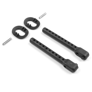 Karosseriebefestigungsset 6mm, hinten