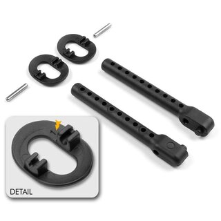 Karosseriebefestigungsset +1mm Hhenverstellung, h