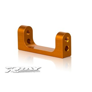 Xray  302048-O T3 ALU LOWER REAR SUSPENSION 1-PIECE HOLDER - ORANGE