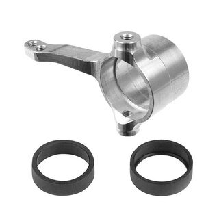 Achsschenkel C-HUB, links, Alu