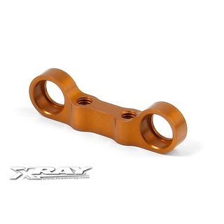 Xray  302545-O ALU STEERING PLATE FOR DUAL SERVO SAVER - ORANGE