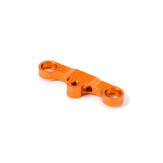 Xray  302547-O ALU STEERING PLATE 8.5MM FOR DUAL SERVO SAVER - ORANGE - V2